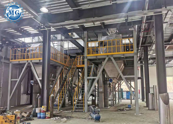 Para a planta de mistura alta do almofariz da mistura seca da produtividade do misturador de almofariz da gipsita