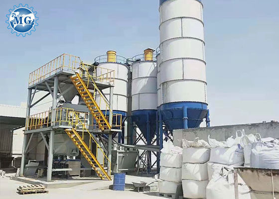 almofariz esparadrapo da telha seca da máquina de mistura do almofariz 8t/H com sistema de controlo automático