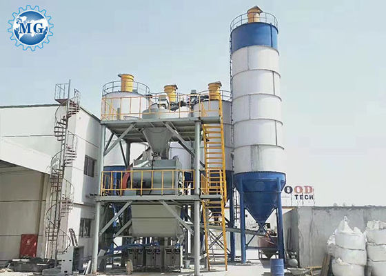 misturador durável da areia e de cimento da planta da mistura 3-4t/h seca