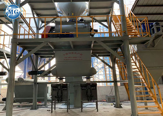 20T / Da planta seca do almofariz de H cimento gêmeo da areia do misturador do eixo que faz a máquina