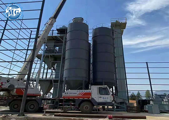 10-30 T/Hr Instalação de mistura de argamassa seca de alta produtividade com embalagem automática para fabricação de mastigador de parede