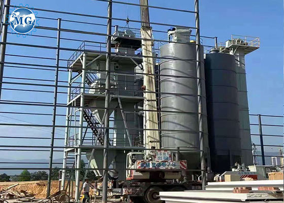Linha de produção seca linha do almofariz do certificado 2t/H do GV de produção do almofariz da isolação