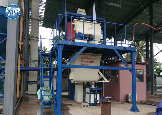 Planta de alimentação automática da mistura seca do T/H 10-30 tipo aberto empacotamento