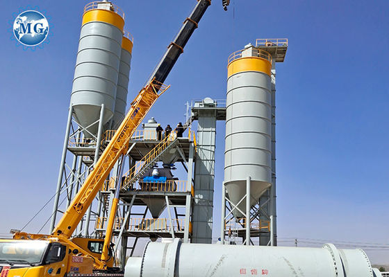 Planta de mistura automática da massa de vidraceiro da parede do misturador da planta da mistura 25T/H seca