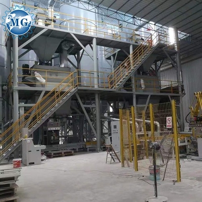 Aditivos esparadrapos da máquina 380V da telha do cimento da areia que misturam o almofariz industrial