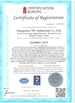 China Zhengzhou MG Industrial Co.,Ltd Certificações